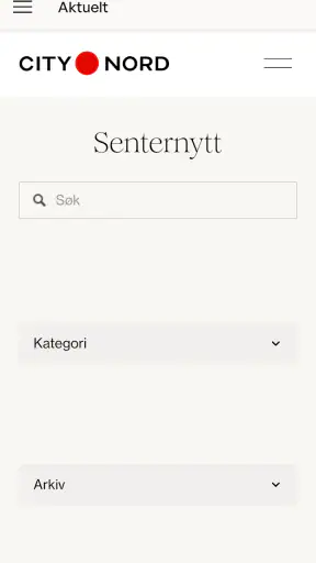 City Nord Fordelsklubb screenshot