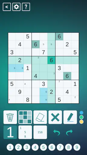 Classic Sudoku screenshot