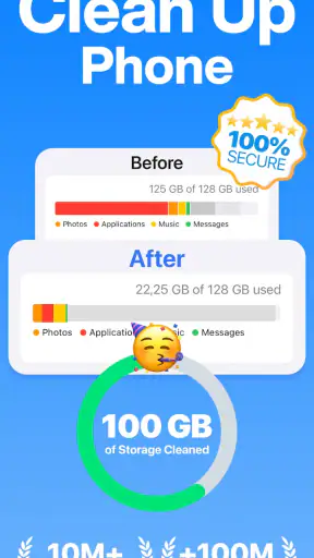 Clean Up Phone Storage: CleanX screenshot
