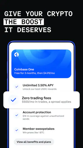 Coinbase - Bitcoin Wallet screenshot