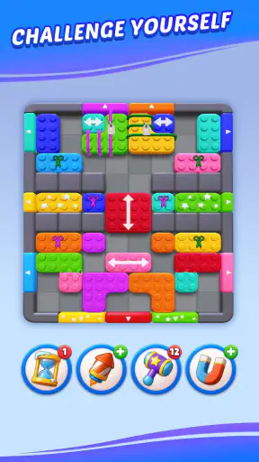 Color Block: Jam Puzzle 3D screenshot