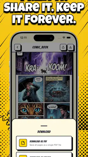 Comikaze - Create Comics Manga screenshot