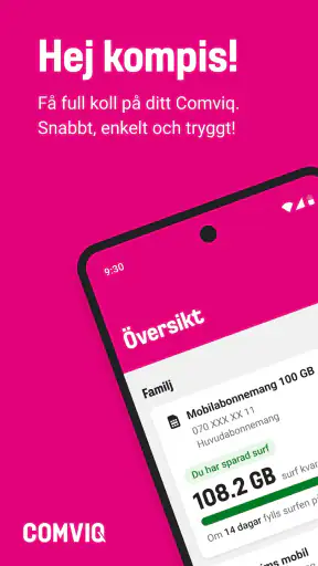 Comviq screenshot