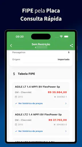 Consulta Placa Fipe e Multas screenshot