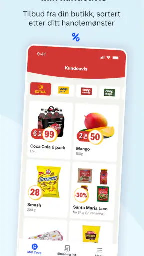 Coop medlem screenshot