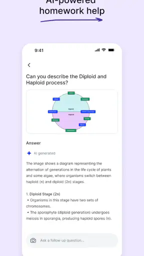 Course Hero: AI Homework Help screenshot