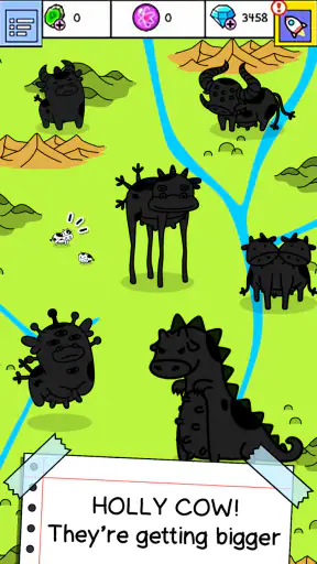 Cow Evolution: Idle Merge Game screenshot
