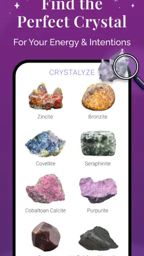 Crystalyze: Crystal Identifier screenshot