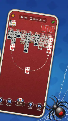 Daglig Edderkop Solitaire screenshot