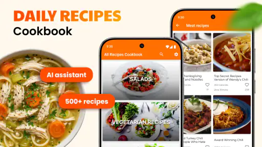 Daily Recipes Cookbook App screenshot