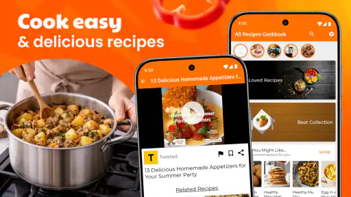 Daily Recipes Cookbook App screenshot