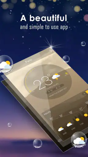 Daily weather forecast screenshot