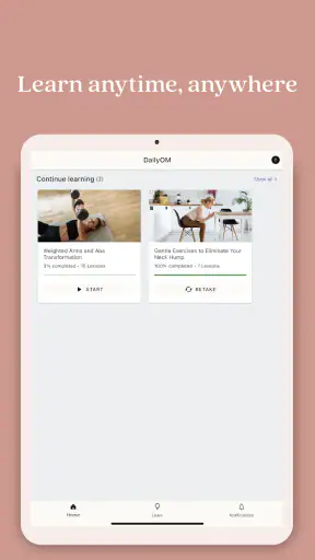 DailyOM: Wellness Courses screenshot