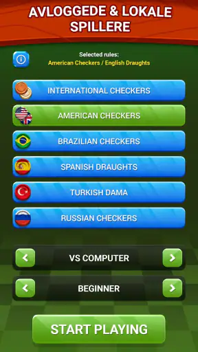 Dam - Online og Offline screenshot