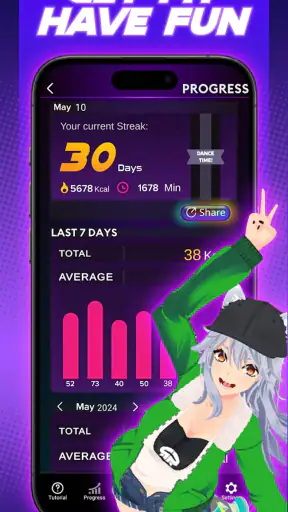 Dance Dash: Rhythm and Fitness screenshot