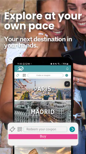 DareMapp: Audio Guide GPS screenshot