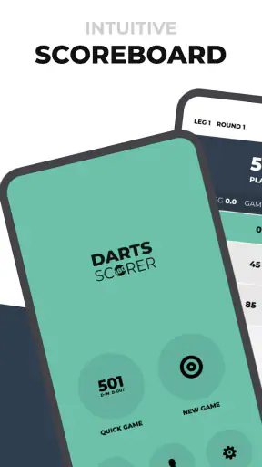 Darts Scorer 180 Scoreboard screenshot