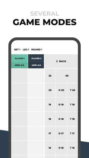 Darts Scorer 180 Scoreboard screenshot