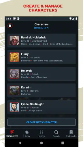 D&D Beyond screenshot