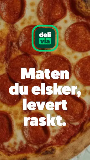Delivia: Lokal matlevering screenshot