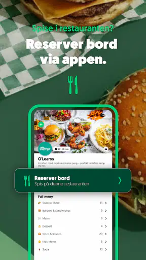 Delivia: Lokal matlevering screenshot