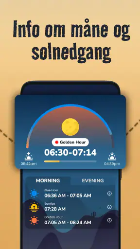 Den Gyldne Timen, Solnedgang screenshot