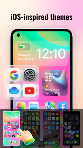 Device Homescreen - Fluent screenshot