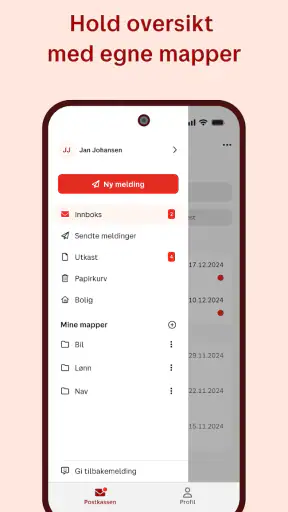 Digipost screenshot