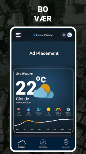 Digitalt kompass - GPS-kompass screenshot
