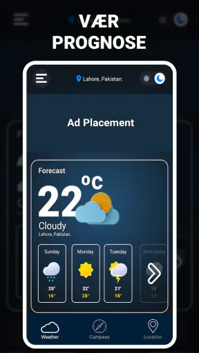 Digitalt kompass - GPS-kompass screenshot