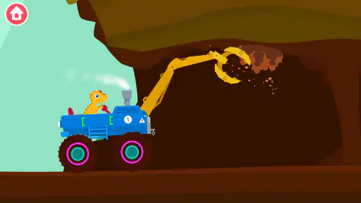 Dinosaurus graver:barn spillet screenshot