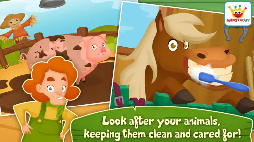 Dirty Farm: Spel För Barn 2-5 screenshot