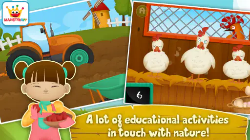Dirty Farm: Spel För Barn 2-5 screenshot