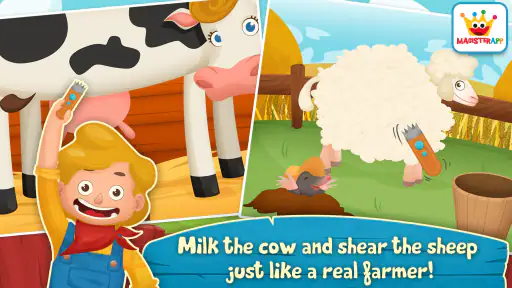 Dirty Farm: Spel För Barn 2-5 screenshot