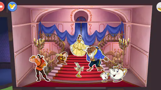 Disneys farvelægningsunivers screenshot
