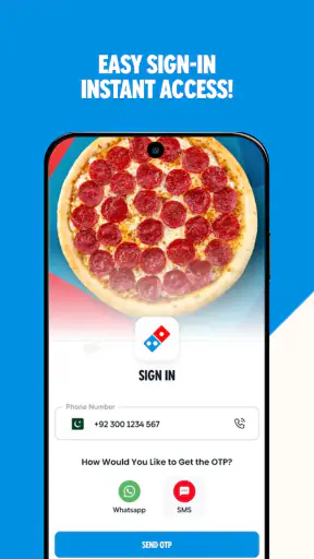 Domino's Pakistan screenshot