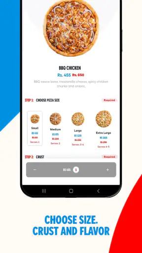 Domino's Pakistan screenshot