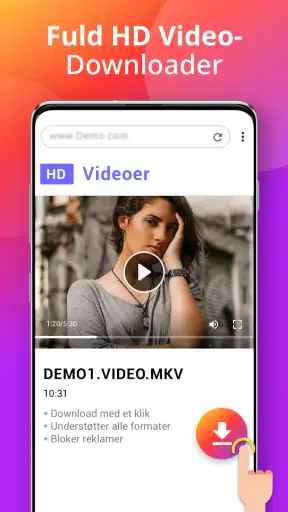 Downloadprogram screenshot