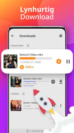 Downloadprogram screenshot