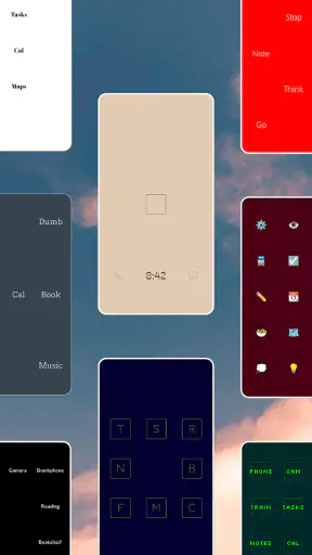 Dumbphone □ Homescreen screenshot