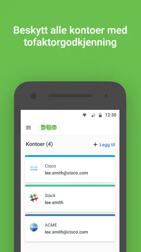 Duo Mobile screenshot