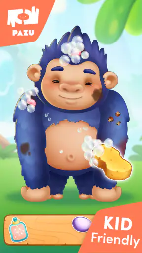 Dyrepleie spill for barn screenshot