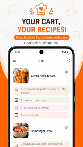 Easy Recipes. Cooking Book screenshot