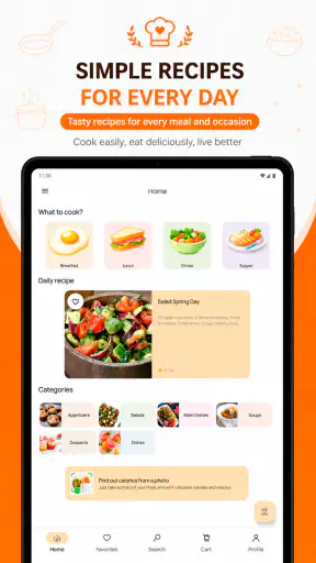 Easy Recipes. Cooking Book screenshot
