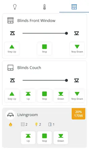 Eaton xComfort Bridge screenshot
