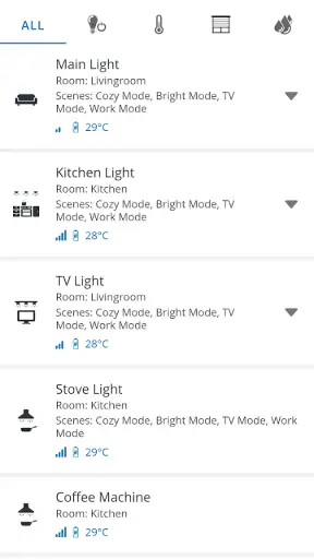 Eaton xComfort Bridge screenshot