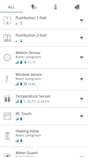 Eaton xComfort Bridge screenshot