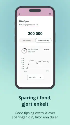 Eika Mobilbank screenshot