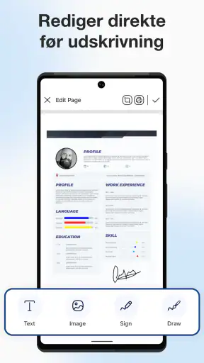 ePrint - Mobil Printer & Scan screenshot