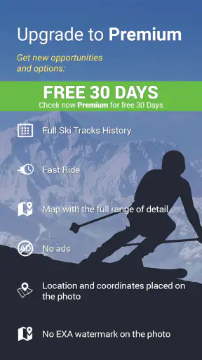 Exa Ski Tracker - ski sporing screenshot